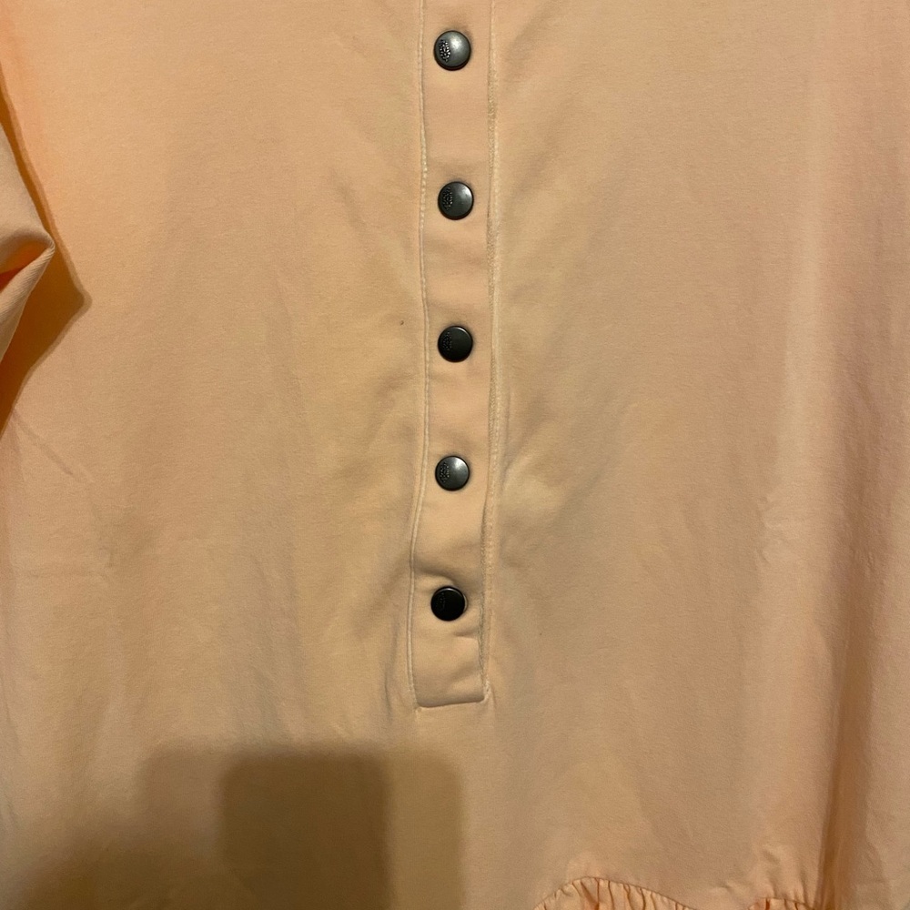 FP Movement Hot Shot Henley Romper S Peach - Picture 2 of 11